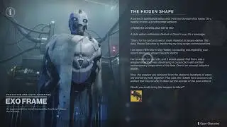 The Hidden Shape | Revision Zero | Season of the Seraph