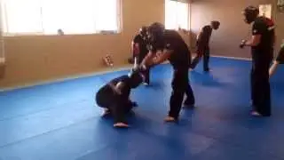 KMP KRAV MAGA semi fight with two opponents