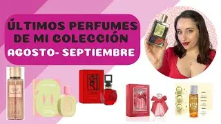 Mis nuevos perfumes de AGOSTO/ SEPTIEMBRE 2025💖 #haul #perfumes