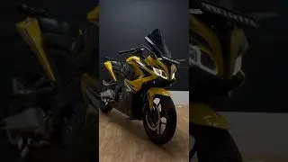 MODIFIED RS 200 WITH DOMINAR SWINGARM & CUSTOM HEADLIGHT