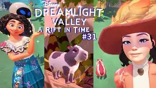 Enfin tous les capybaras! Quête Mirabel Lettre à Antonio Disney Dreamlight Valley 207 A rift in time