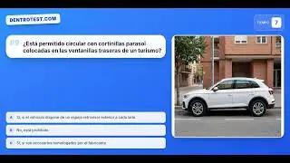 Test DGT: 20 Preguntas Dif&iacute;ciles sobre Visibilidad y Seguridad Vial 🚗🌧️