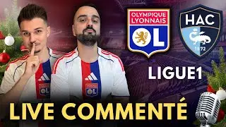OL &ndash; Le Havre en direct 🔴🔵 | Commentaire live + D&eacute;brief mi-temps