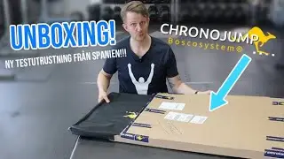 UNBOXING! Ny testutrustning från Chronojump!