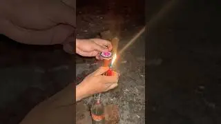 Rocket Pe Chakri Chipka Di | Rocket Vs Chakri | Testing #testing #rocket #shorts #fireworks #chakri