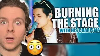Bisexual Reacts to Kim Taehyung burning the stage with his charisma