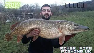 River Pike fishing uk (PB 28lb+)