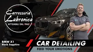 Car Detailing - BMW X1- Lucidatura e Trattamento Nanotecnologia Carrozzeria, Cerchi, Motore e Vetri