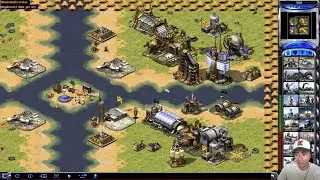 Red Alert 2 FFA Rush | Funny Big Map x4, 0 Units Lost! 🔥
