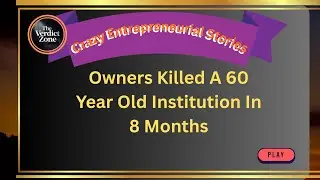 Owners Killed A 60 Year Old Institution In 8 Months