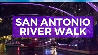 Christmas at San Antonio River Walk and River Boat Tour!