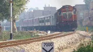 DOUBLE ERS ALCO POWER  के साथ शानदार रवाना हुई श्री गंगानगर - कोचुवेली एक्सप्रेस ||16311 SGNR-KCVL