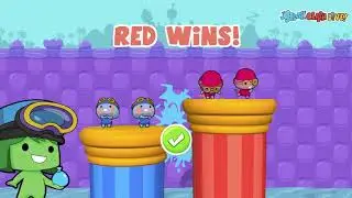 The Foos vs. Kid Coders in Splash Clash Live! 1PM