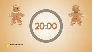 20 Minutes Countdown Timer For Kids With Calming Music | Happy Christmas Classroom Countdown Timer