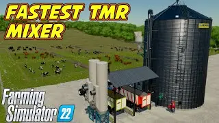 Самый быстрый миксер TMR | Farming Simulator 22