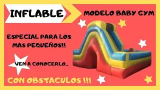 🌈🎈INFLABLE MODELO Baby Gym ESPECIAL para los + PEQUE&Ntilde;OS !! 🌈🎈