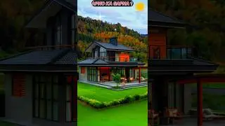 Modern Courtyard House Design | Nature-Inspired Village Living#ModernCourtyard #VillageLifestyle
