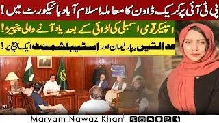 Why did Massive Crackdown on PTI and Courts remain silent? Maryam Nawaz Khan