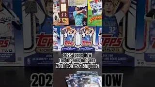 2025 World Series Champions &bull; Los Angeles Dodgers &bull; MLB Topps NOW