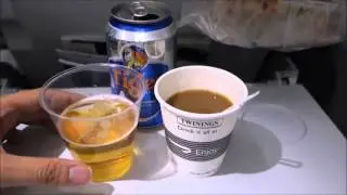 British Airways A319 Genoa to Gatwick Sandwich Service and Landing Part 2