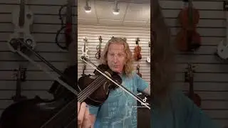Alternate Tunings on Violin #shorts
