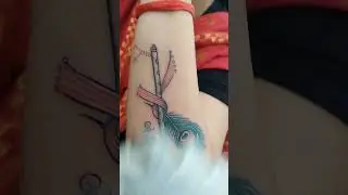 bansuri tattoo design for girl #viralreels #shortsvideo #ytshort #shorts #youtubeshorts #nametattoo