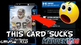 MADDEN 18 PRO TIPS: ROD WOODSON SUCKS & HE GETS RAGE SOLD IN COLD BLOOD IN MUT 18 GAMEPLAY