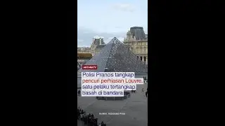 Polisi Prancis tangkap pencuri perhiasan Louvre, satu pelaku tertangkap basah di bandara