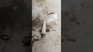 How To Clean Silencer Honda Cg 125 Inside #shorts #ytshorts