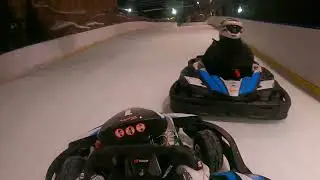 Karting sur glace a la bul de Saint-Quentin