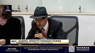 COMISIÓN QUINTA: Estudio,Discusión y Votación  Proyectos de Ley 25/11/2025