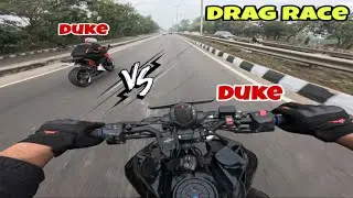 duke 250 vs duke 250 drag race 🚀|| duke 250 vs duke 250 gen 3 drag race