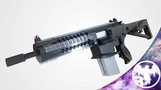 Lego Gilboa Snake Double Barrel AR-15 (Field Strip)