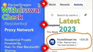 Packetstream Withdrawal Check Latest