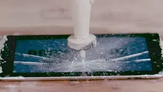 Apple vs. Samsung vs 60,000 PSI Waterjet IN SLOW MOTION