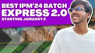 Prepare for IPMAT Indore from January with Boards - IPMAT Crash Course 🔥
