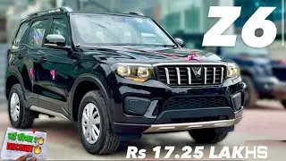 Mahindra Scorpio N Z6 Diesel Manual (GST 2.0✅) &ndash; The Beast Returns with Power, Style & Performance! 