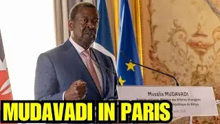 Mudavadi holds talks with the French Minister for Europe and Foreign Affairs in Paris!!