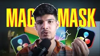 How to use Magic Mask in Davinci Resolve Studio || HINDI ||  Masking in Davinci Resolve
