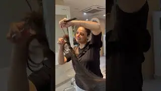 Misbah addy signature hair cut || layered queen 🫅