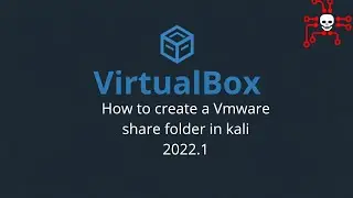 How to create a Vmware share folder in kali 2022.1