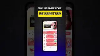 55 Club Invite Code | 55 Club App Invite Code #shorts