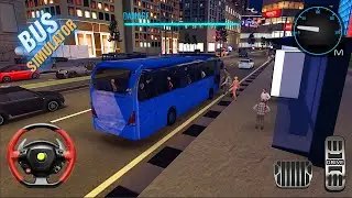 Realistic Coach Simulator: Modern City Bus - Gameplay Android, iOS