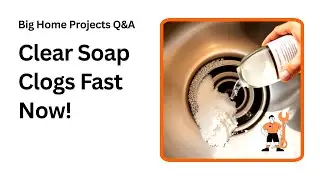 How to Fix Soap Scum Clogs Fast with Baking Soda and Vinegar