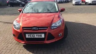 Used Ford Focus 1.6 TDCi 115 Zetec 5dr Mars Red 2011