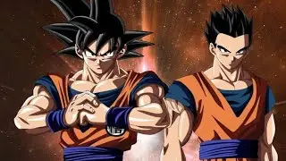 summoning the lf God Goku and ultimate Gohan banner