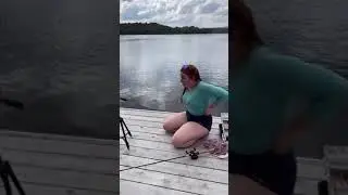 I&rsquo;m just fishing I swear!🎣😶 #swimming #crezy #challenge #shorts #youtube
