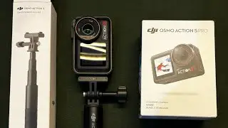 DJI Action 5 Pro & DJI Selfie Stick Unboxing 🔥 | Vlogging Setup First Look | Worth It?