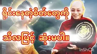 စိတ်ရိုင်းတွေကိုသီလဖြင့်ဆုံးမပါ#ပါချုပ်ဆရာတော်#dhammalight2 