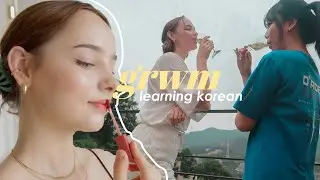 This Is How I Am Learning Korean #GRWM 💛 WEEKEND TRIP OUT OF SEOUL | Sissel